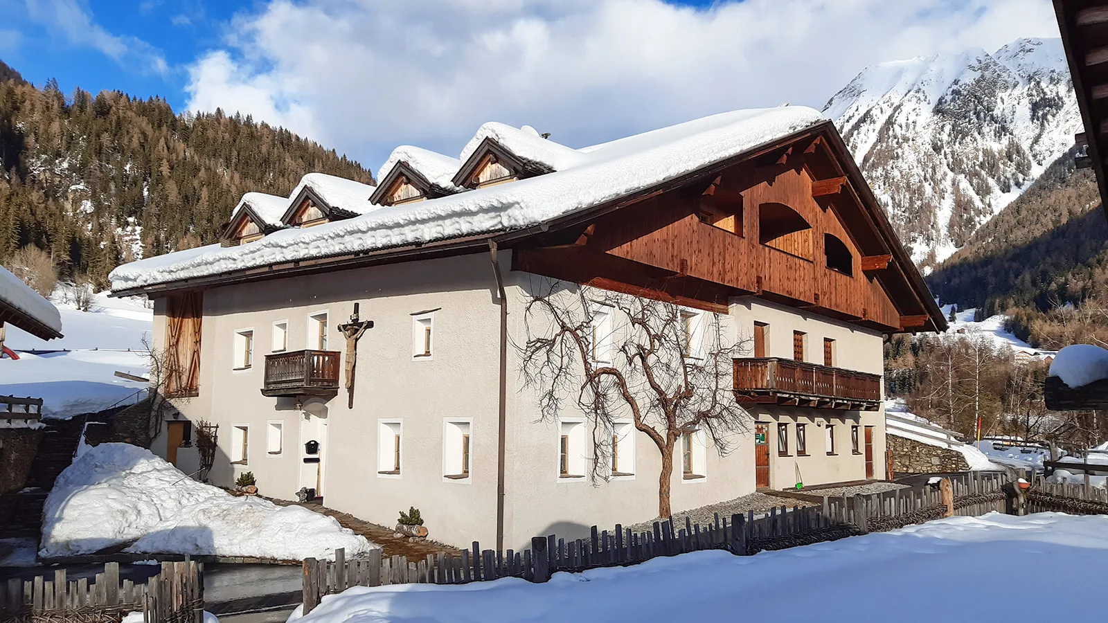 L'agriturismo Ralserhof in val di Vizze vi aspetta per le vostre vacanze invernali